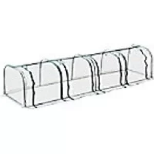 Image of Outsunny Greenhouse Outdoors Waterproof Transparent 1000 mm x 4000 mm x 800 mm