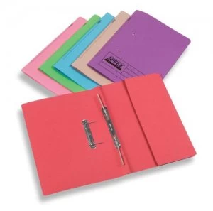 Image of Rexel Jiffex Foolscap Transfer File with Pocket Buff PK25