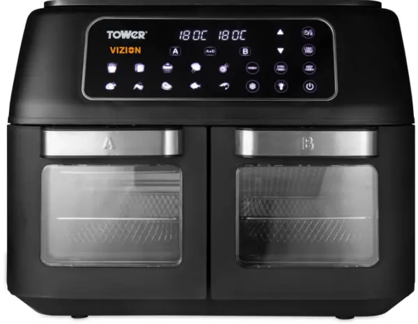 Image of Tower Vortx T17102 2400W 11L Dual Zone Air Fryer