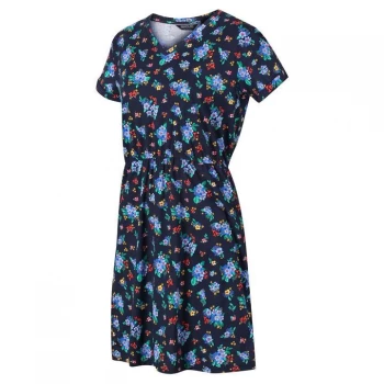 Image of Regatta Havilah Organic Dress - Navy Floral