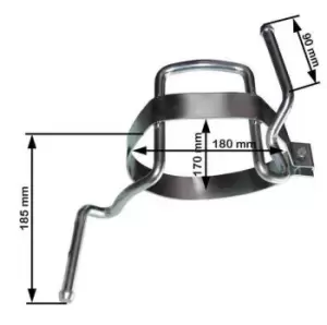 Image of PLANET TECH Mounting Kit, silencer PEUGEOT PL4036