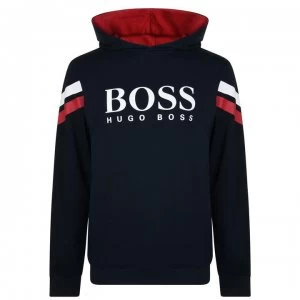 Image of Hugo Boss Authentic Pullover Hoodie Navy 403 Men