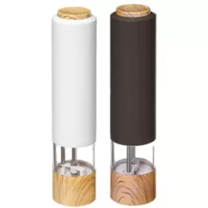 Image of 5Five Grinder Set Of 2 Electronic Mills - Black And White