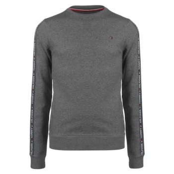 Image of Tommy Bodywear Tommy Tape Sweatshirt - 091 Grey