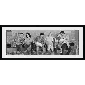 Image of Friends Girder Framed Collector Print