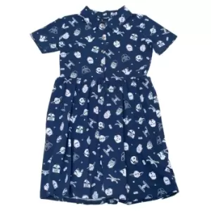 Image of Cakeworthy Star Wars Button Up Dress - M