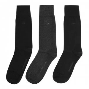 Image of Calvin Klein Calvin 3 Pack Socks Mens - Multi-Coloured
