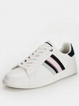 Image of Superdry Sleek Tennis Core Trainers - White, Size 6, Men