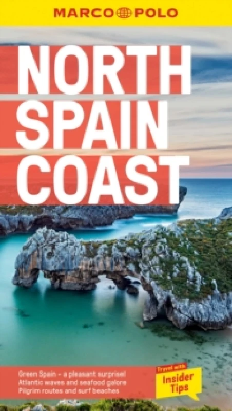 Image of North Spain Coast Marco Polo Pocket Travel Guide - with pull out map Paperback / softback