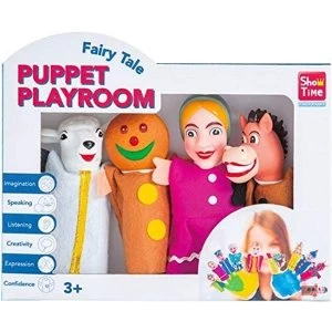 Image of Finger Puppets 4 Piece - Gingerbread Man