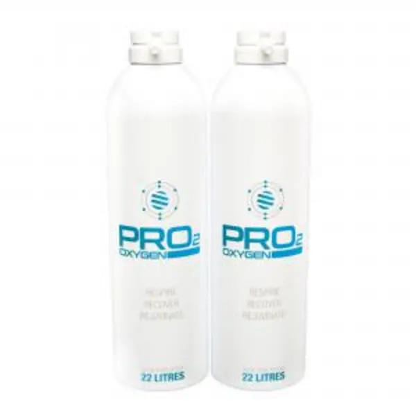 Image of Pro2 Oxygen Refills X2 White 22L BESWCM2004