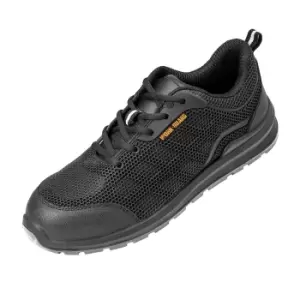 Image of Result Work Guard All-black Safety Trainer (7 UK) (Black)