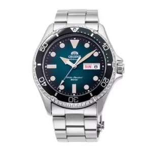 Image of Orient Mako Kamasu Automatic Blue Dial Stainless Steel Bracelet Mens Watch RA-AA0811E19B