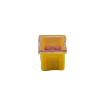 Image of Connect - Fuses - Auto J Type - Yellow - 60A - Pack Of 10 - 30487