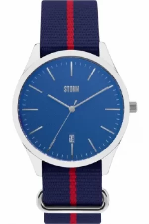 Image of Mens STORM Morley Watch MORLEY-SIL-Blue