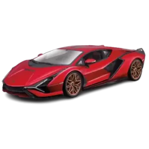 Image of 1:24 Lamborghini Sian Fkp 37 Red