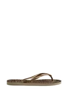Image of Havaianas Slim Animal Print Flip Flop