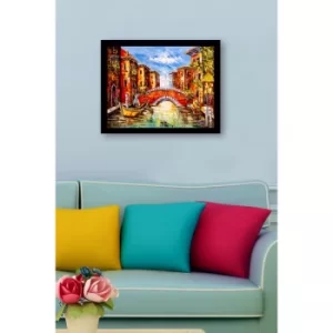 Image of SC0978 Multicolor Decorative Framed MDF Painting
