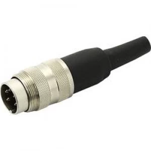 Image of Round connector C091A Number of pins 4 DIN Straight cable connector 5 A