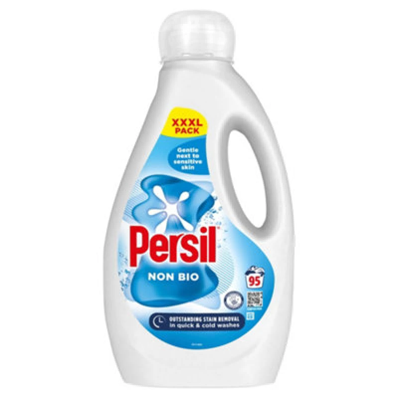 Image of Persil Non Bio Laundry Detergent, 2.57L, 95W