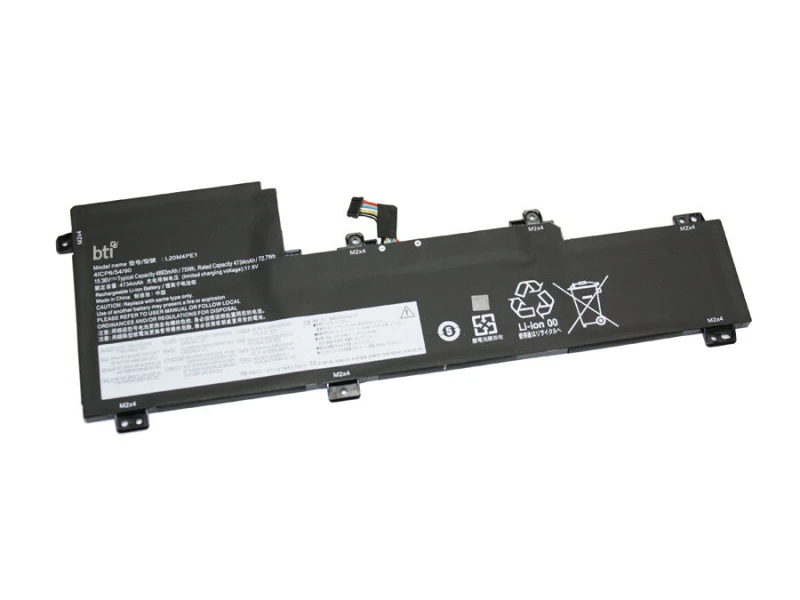 Image of BTI BTI L20L4PE1 compatible 75Wh 4-cell battery for Lenovo SLIM 7 16IAH7 L20L4PE1-BTI