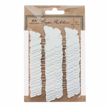Image of White Butterfly Paper Ribbon By Heaven Sends