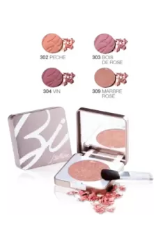 Image of BioNike Defense Color Pretty Touch Compact Blusher Color 309 Marbre Rose