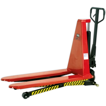 Image of Sealey High Lift Pallet Truck 1 Tonne