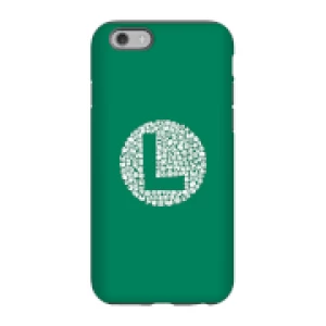 Image of Nintendo Super Mario Luigi Items Logo Phone Case - iPhone 6 - Tough Case - Gloss