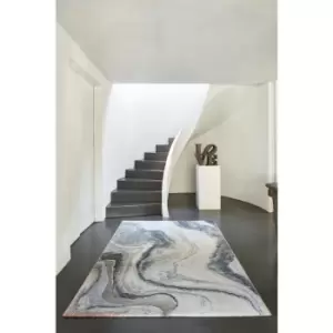 Image of Galleria 063-0618-8656 120cm x 170cm Rectangle - Blue and Multicoloured