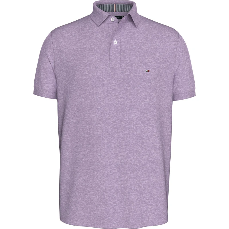 Image of Tommy Hilfiger Core 1985 Polo Shirt - Purple Purple S