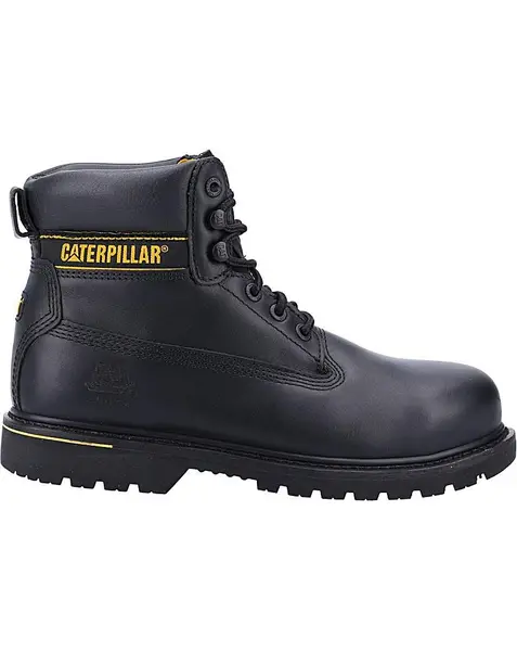 Image of CAT Workwear Caterpillar Holton Safety Boot Black Male 14 MC92609