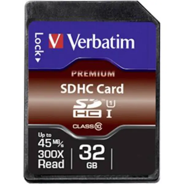 Image of Verbatim 43962 SDHC card 16GB Class 10 43962