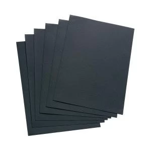 Image of Office A4 Binding Covers 240gsm Leathergrain Black Pack 100 936148