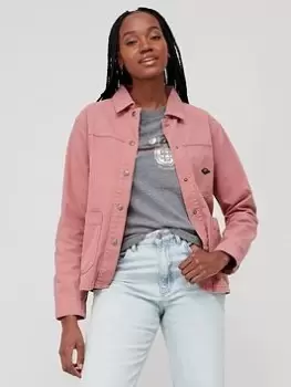 Image of Superdry Vintage Chore Coat -desert Sand, Beige, Size 16, Women