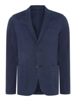 Image of Mens Michael Kors Garment dye blazer Blue