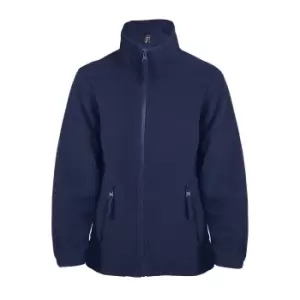 Image of SOLS Childrens/Kids North Zip-Up Fleece Jacket (4yrs) (Navy)