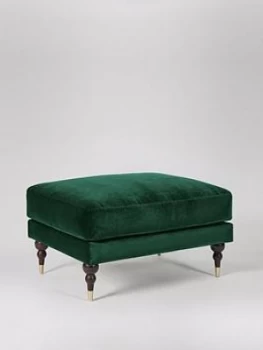 Image of Swoon Sutton Fabric Ottoman