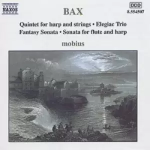 Image of Quintet for harp and strings - Elegiac Trio Fantasy Sonata - Sona by Arnold Bax CD Album