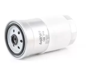 Image of TOPRAN Fuel Filter 100 316 VW,AUDI,VOLVO,PASSAT Variant (3B5),PASSAT (3B2),A6 Avant (4B5, C5),A4 Limousine (8D2, B5),A4 Avant (8D5, B5)