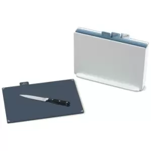 Image of Joseph Joseph Editions Index Large Chopping Board Set- Sky