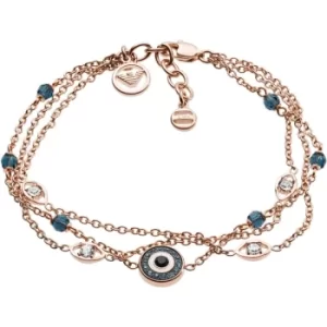 Image of Emporio Armani EGS2531221 Rose Gold Plated Bracelet