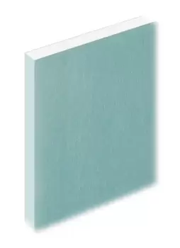 Image of Knauf Moisture Resistant Tapered Edge Plasterboard, (L)2.4M (W)1.2M (T)12.5mm