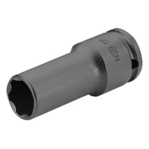 Image of Facom 1/2" Drive Deep Thin Wall Hexagon Impact Socket 1/2" 13mm