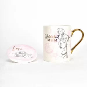 Image of Disney 101 Dalmatians Mug & Coaster 'Mum'