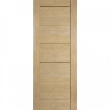 Image of JELD-WEN Curated Oregon Ladder Unfinished Oak Internal Door - 1981mm x 838mm (78 inch x 33 inch)