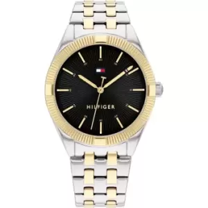 Image of Tommy Hilfiger Watch - Two-Tone Gold and Black