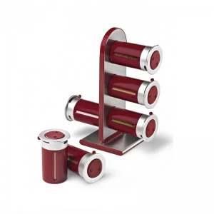 Image of Zevro Zero Gravity 6 Canister Magnetic Counter-top Spice Stand