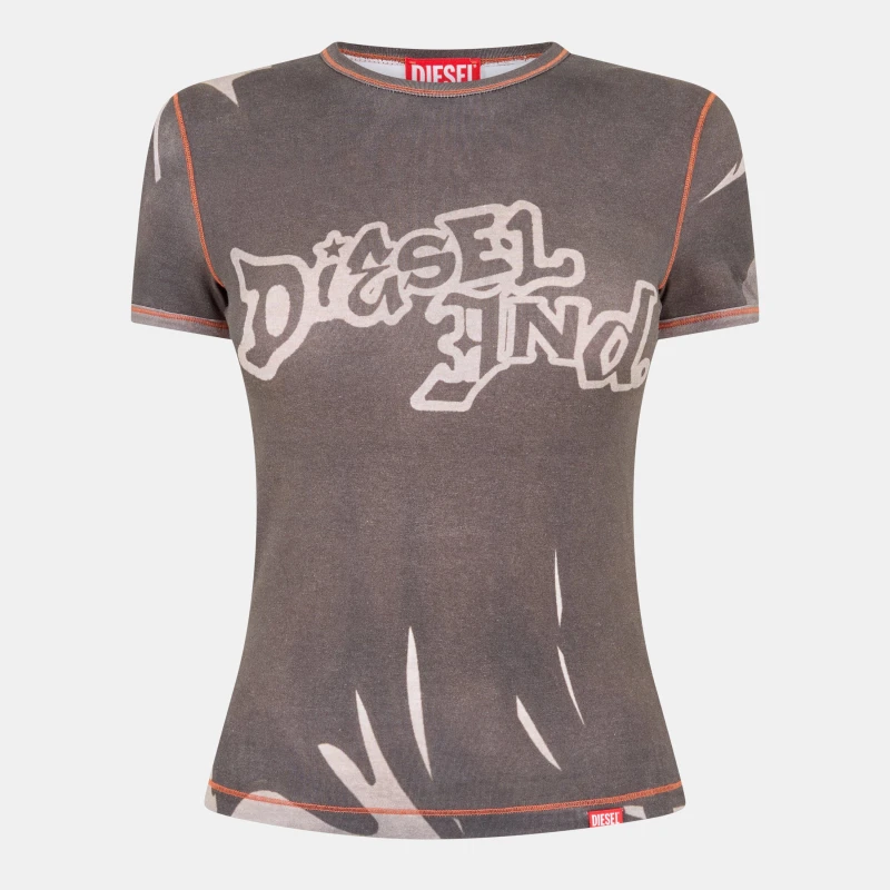 Image of Diesel Womens T-Grafi T-Shirt 98BA female 6