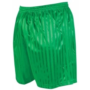 Image of Precision Striped Continental Football Shorts 42-44" Green